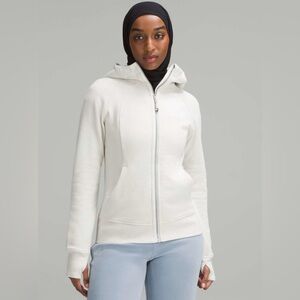 Lululemon Scuba Full Zip in Bone size 6
